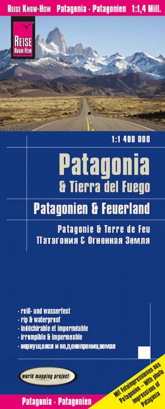 Patagonia, Tierra del Fuego (1:1.400.000) - cover