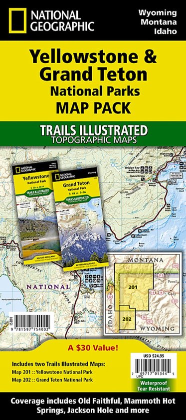 Yellowstone/Grand Teton National Parks M - cover