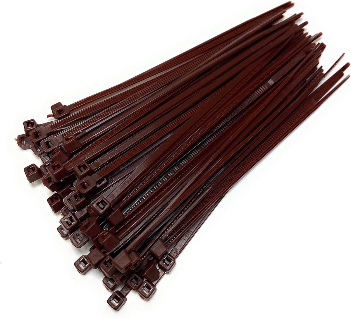 Kleine nylon kabelbinders 2,5 mm breed - 100 stuks voor kabelbeheer