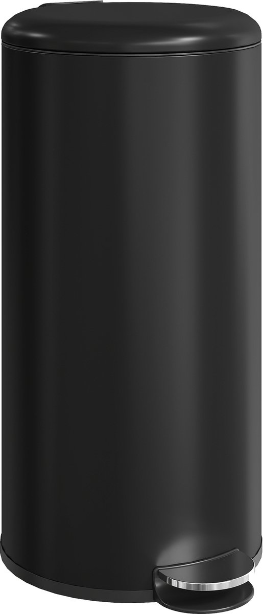 4goodz Pedaalemmer 30 ltr met softclose-deksel - binnenemmer - Zwart