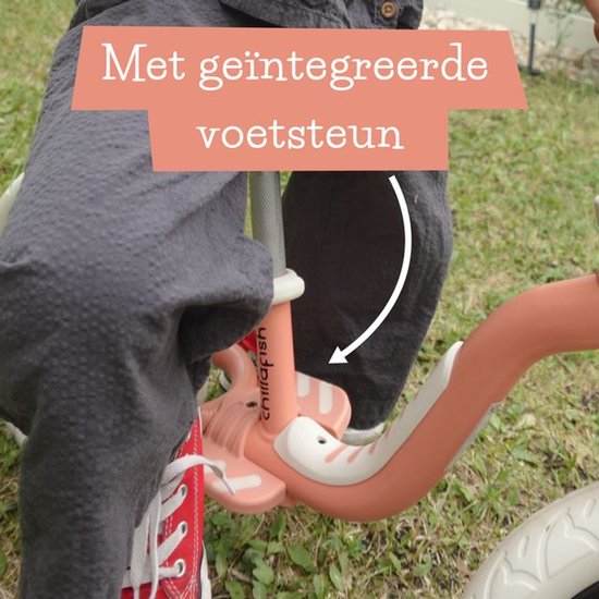 Loopfiets Handvat Chillafish Loopfiets 2 jaar - Lichtgewicht met verstelbaar zadel en ...
