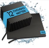 bonsport Zwembadonderlegmat, zwembadmat, vloerbeschermingsmat... Bonsport Zwembadonderlegmat, Zwembadmat, 48 Stuks,... Afbeeldingen Zwembadmat 12 stuks - Onderlegmat voor Verwarmd Zwembad en... Bonsport Unterlegematte 12/ 36 / 60 Stück je 40x40x1 cm
