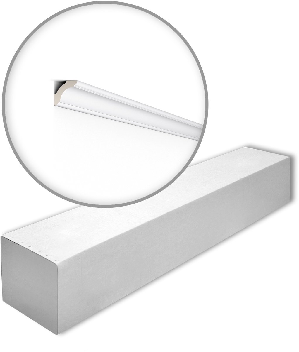 NMC Z1250-box ARSTYL Noel Marquet 1 doos 48 stukken Kroonlijst tijdeloos klassieke stijl wit | 96 m
