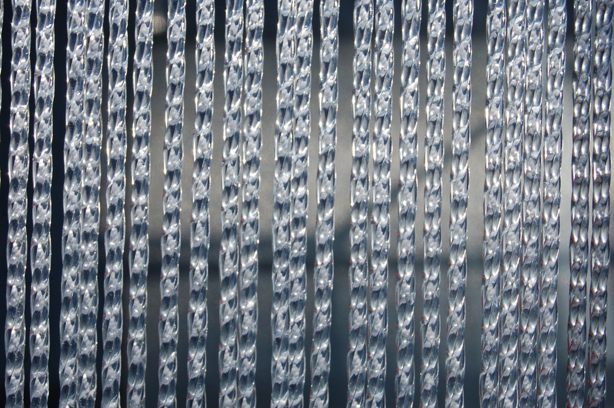 La Tenda Deurgordijn Vliegengordijn Lazio 3 120x230cm wit-transparant