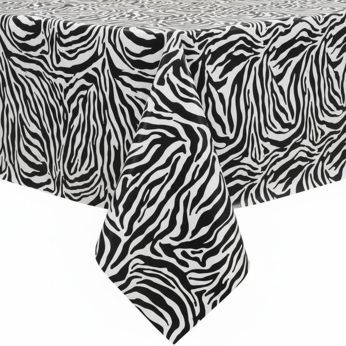 Protecttable - Mexicaans tafelzeil Zebra 120x230cm - Tafelkleed Afwasbaar - Kunststof