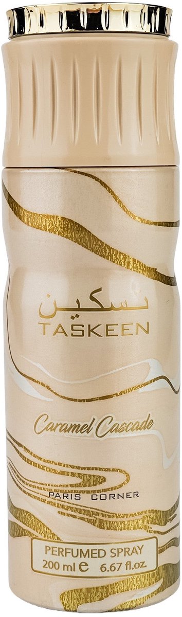 Paris Corner Taskeen Caramel Cascade Deodorant - 200 ml