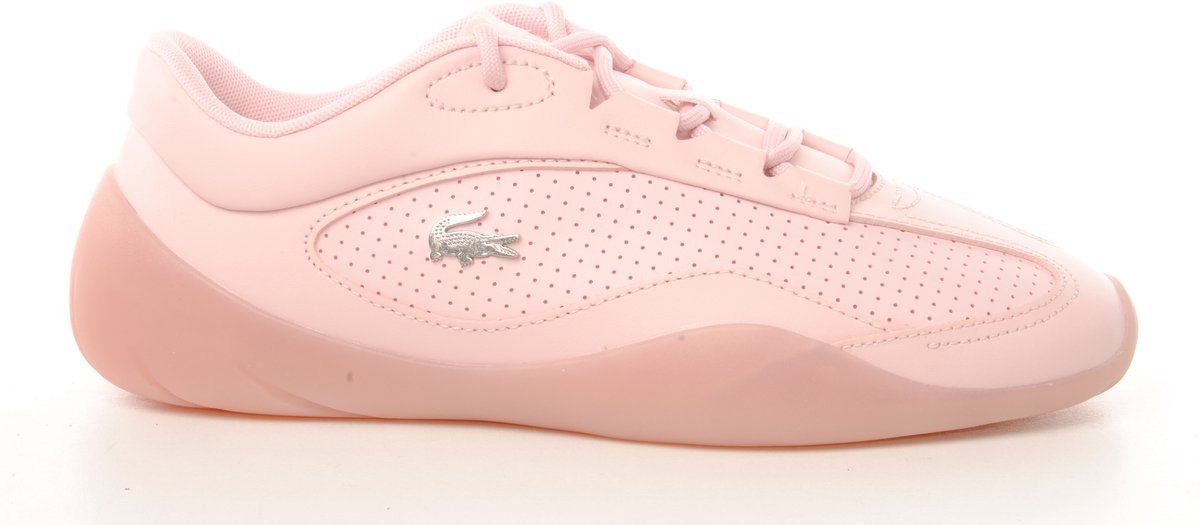 Lacoste dames sneaker Low Pro D leder Roze