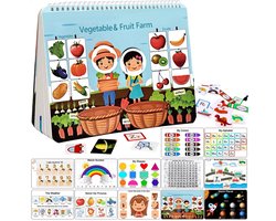 Montessori Busy Book 12 Thema's