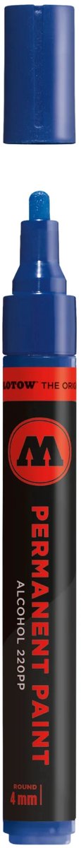 Molotow 220PP Marker Tulip Blauw 4mm - Permanente Inkt