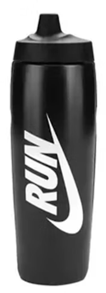 Nike bidon refuel RUN – Inhoud 0.7 liter Zwart