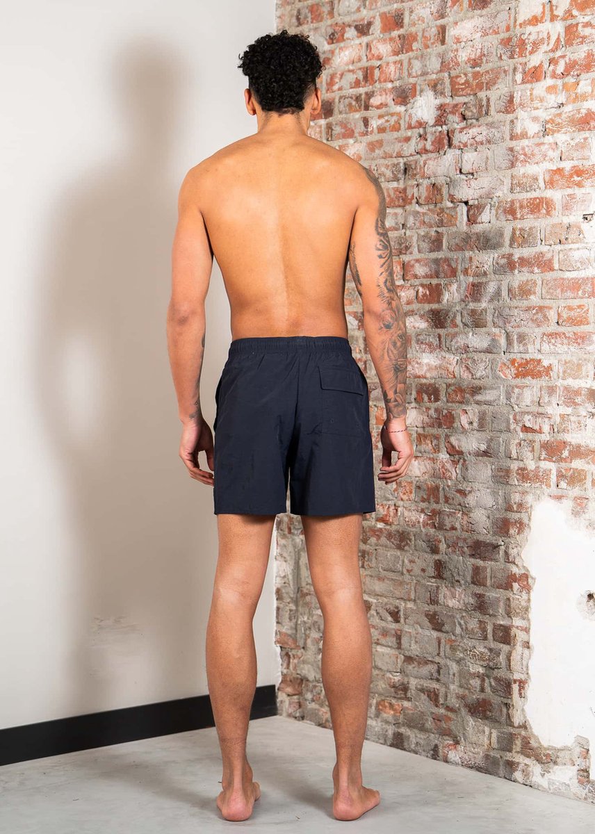 Lyle & Scott Zwembroek Plain Donkerblauw (navy) - Heren — afbeelding 5
