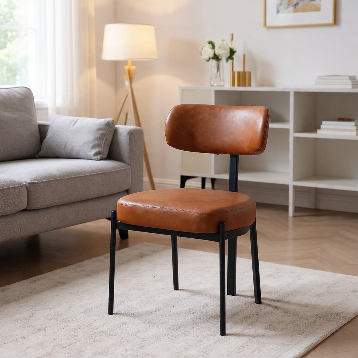 Eetkamerstoelen Set van 2 – - Zwart - Novihome