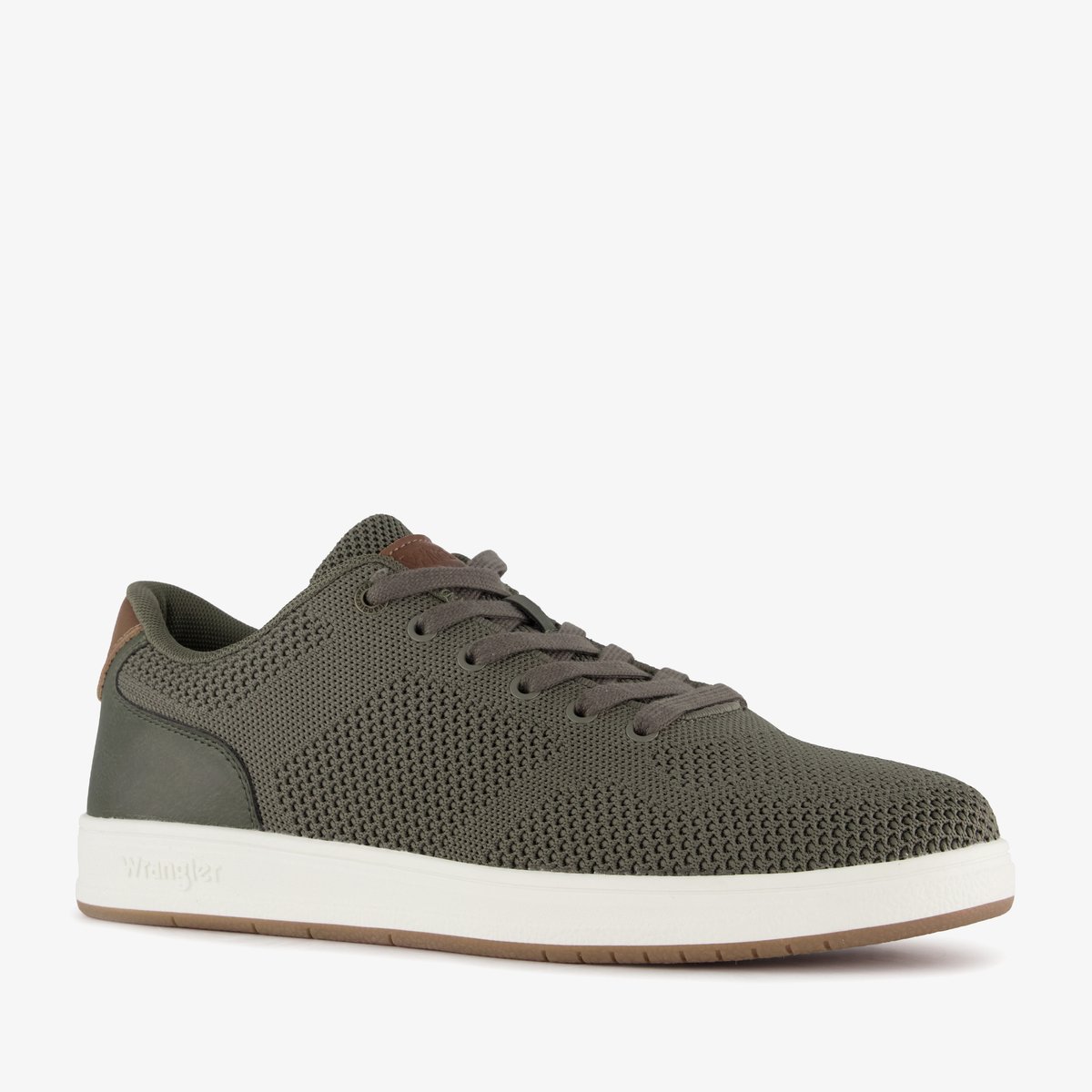 Wrangler heren sneakers – Extra comfort Memory Foam Groen