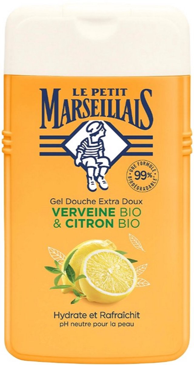 Le Petit Marseillais Douchegel - Biologisch - Ijzerkruid en Citroen - 250ml
