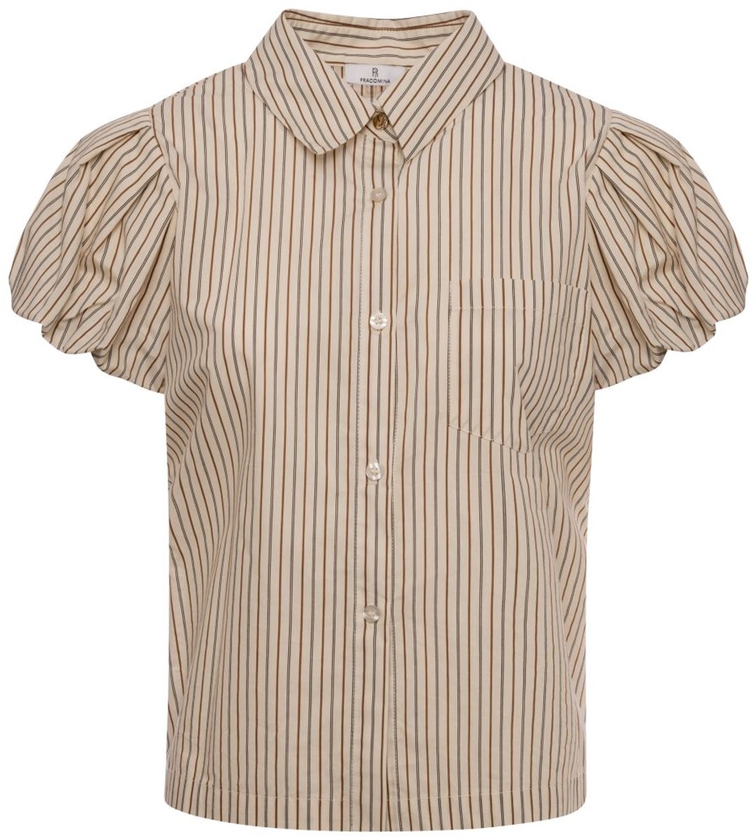 Fracomina - Blouse - Beige - L (40)