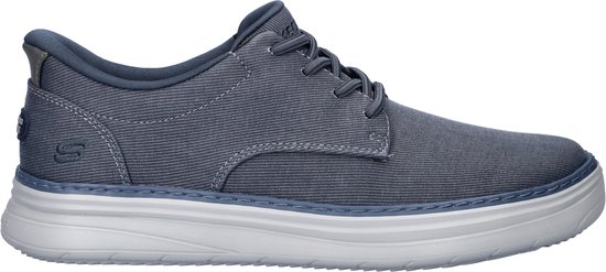 Foto: Skechers slip ins hyland instappers heren blauw maat 43