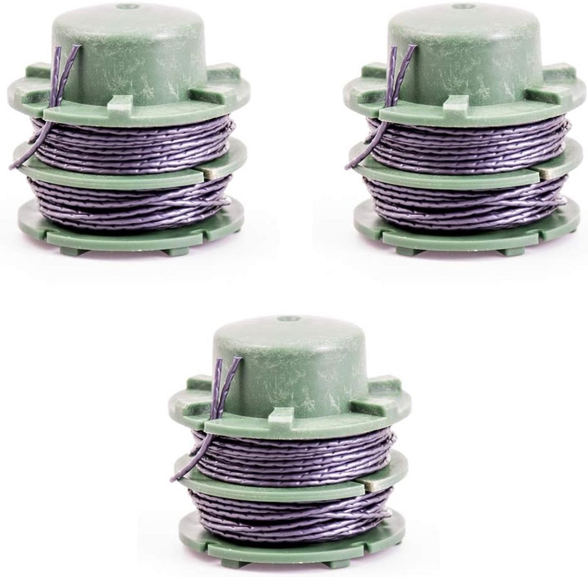 Set van 3 Draadspoelen voor Grastrimmer - Universeel Reserve Spoelaccessoire