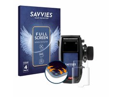 Savvies - Screenprotector voor Sanwa M17 - Folie Beschermfolie transparant volledig dekking 4 Stuks