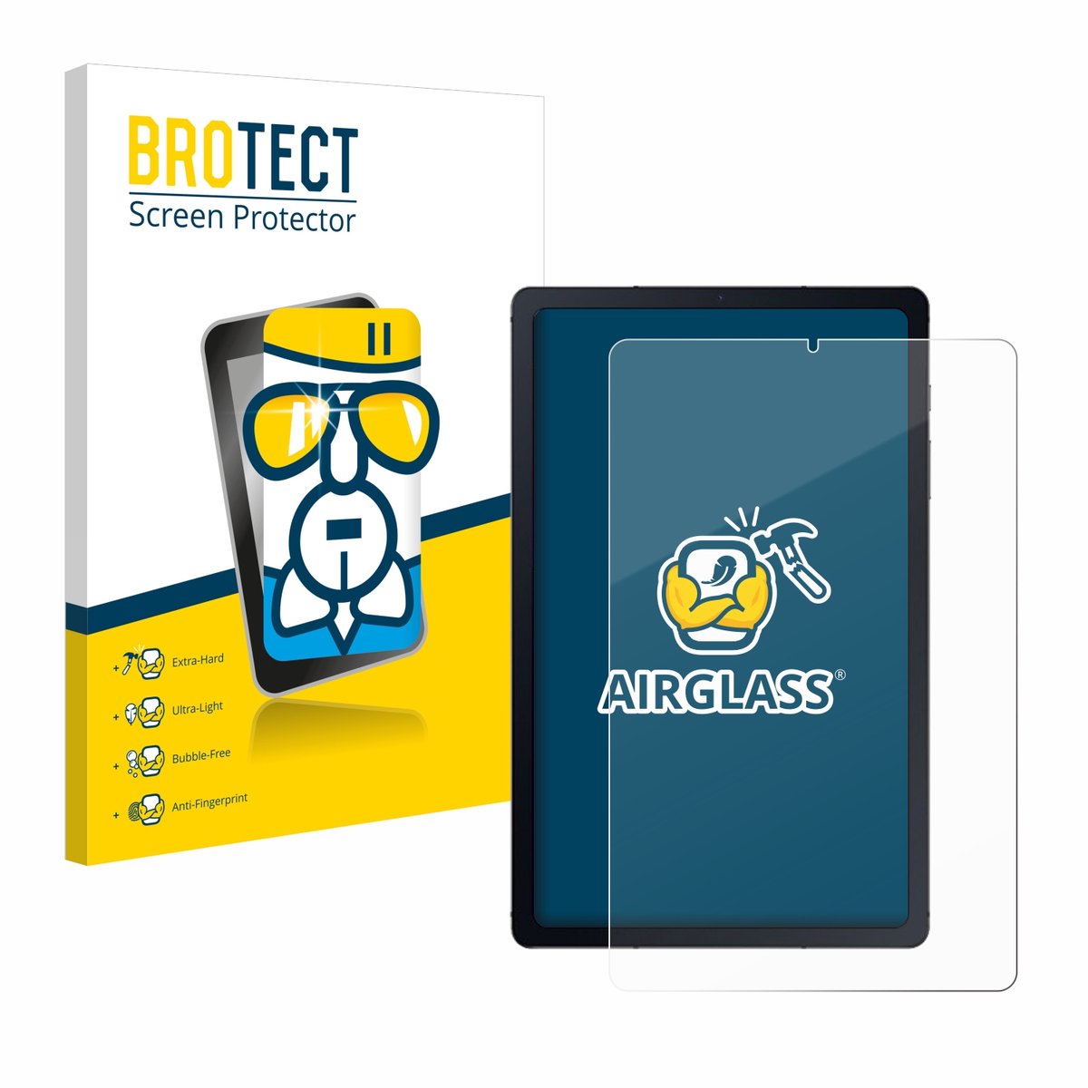 Screenprotector voor Samsung Galaxy Tab S6 Lite WiFi 2024 Beschermglas transparant