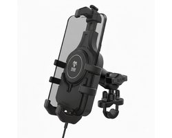 Quick-Grip™ Pro Qi2 15W Waterdichte Motor Telefoonhouder met U-Beugel
