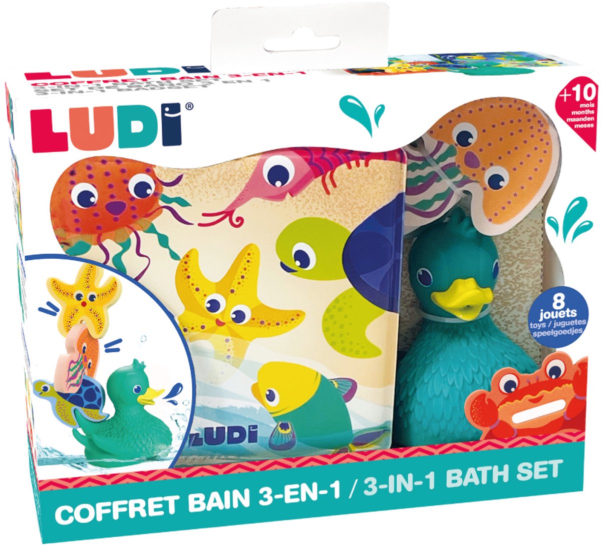 LUDI - Lucky Duck - Badspeelgoed