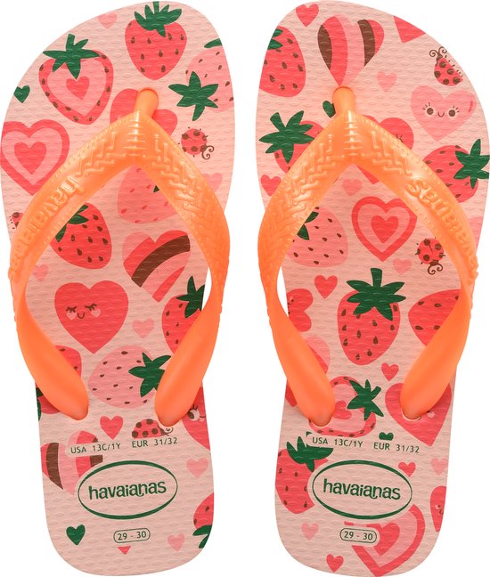 Havaianas HAV. KIDS FLORES Rose/CONFETI Filles Slippers - Rose/confetti