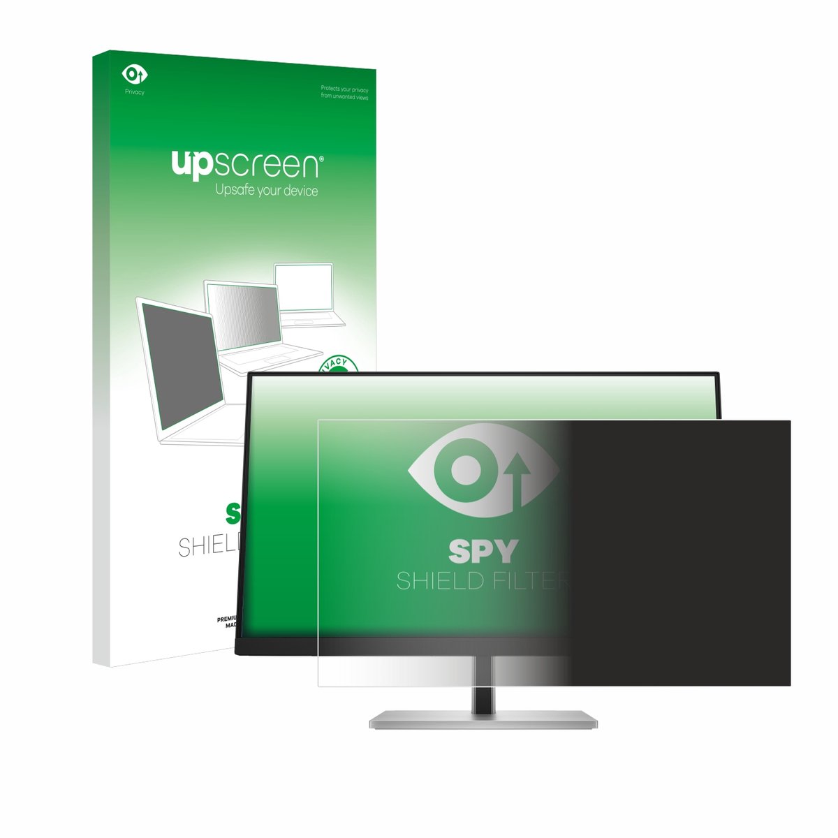 upscreen - privacyscherm voor HP E24 G5 Non-Touch - privacy filter screenfilter Blauwlichtfilter