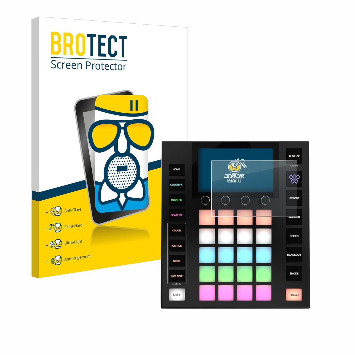 BROTECT - Screenprotector voor Wolfmix W1 MK2 - Folie Beschermfolie Beschermglas matte