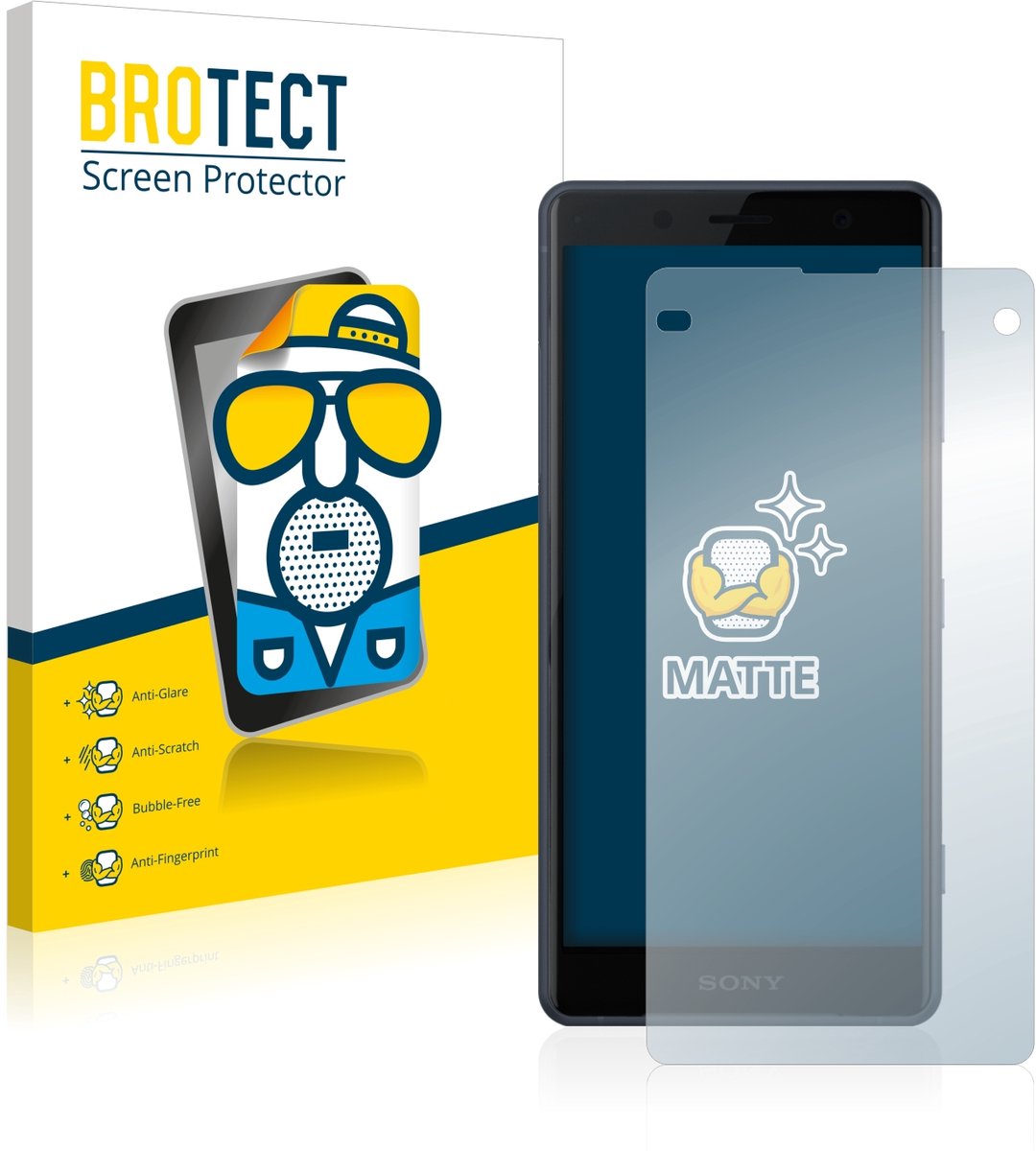 BROTECT - Screenprotector voor Sony Xperia Z2 Compact - Folie Beschermfolie matte 2 Stuks