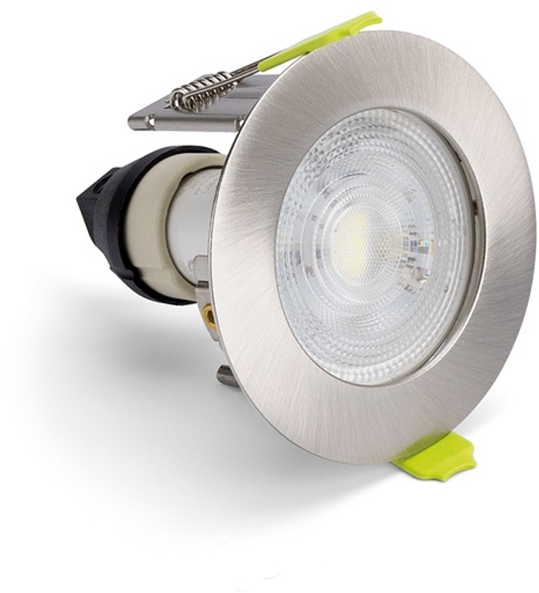 LED inbouwspot Marloes rond voor buiten nikkel - WarmGlow - dimbaar