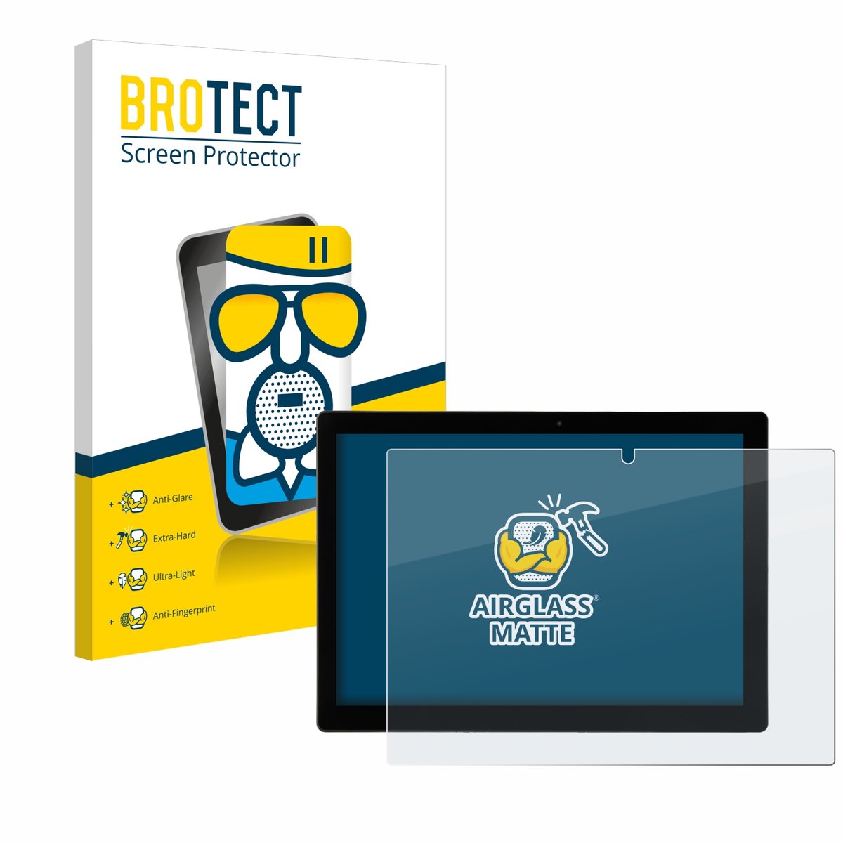 BROTECT - Screenprotector voor Hyrican Enwo Pad - Folie Beschermfolie Beschermglas matte