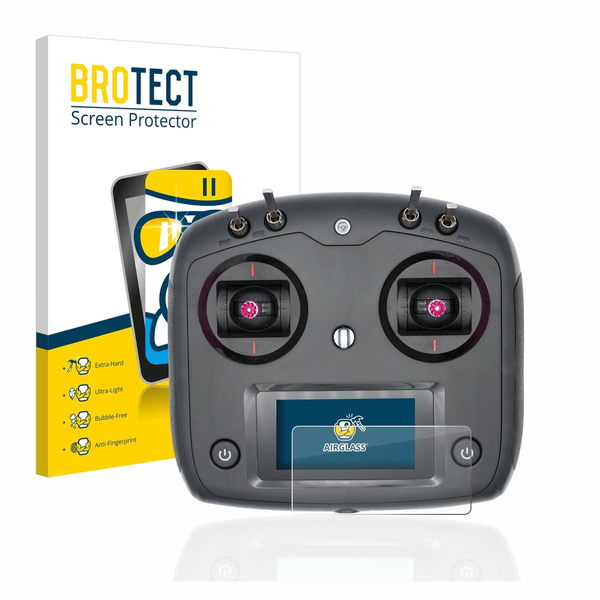 Screenprotector voor FlySky FS-i6S Beschermglas transparant