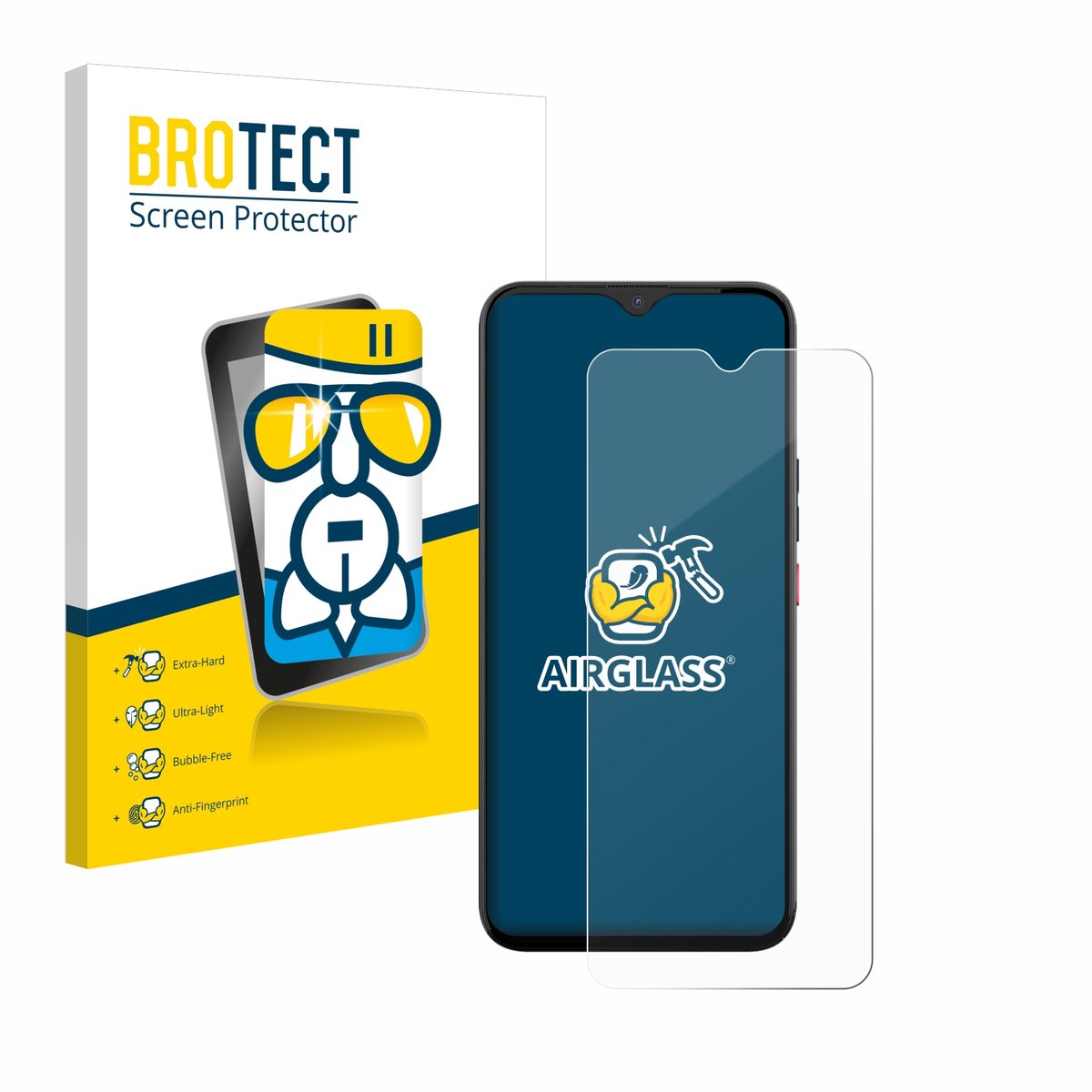 Screenprotector voor Gigaset GS5 PRO SE Beschermglas transparant