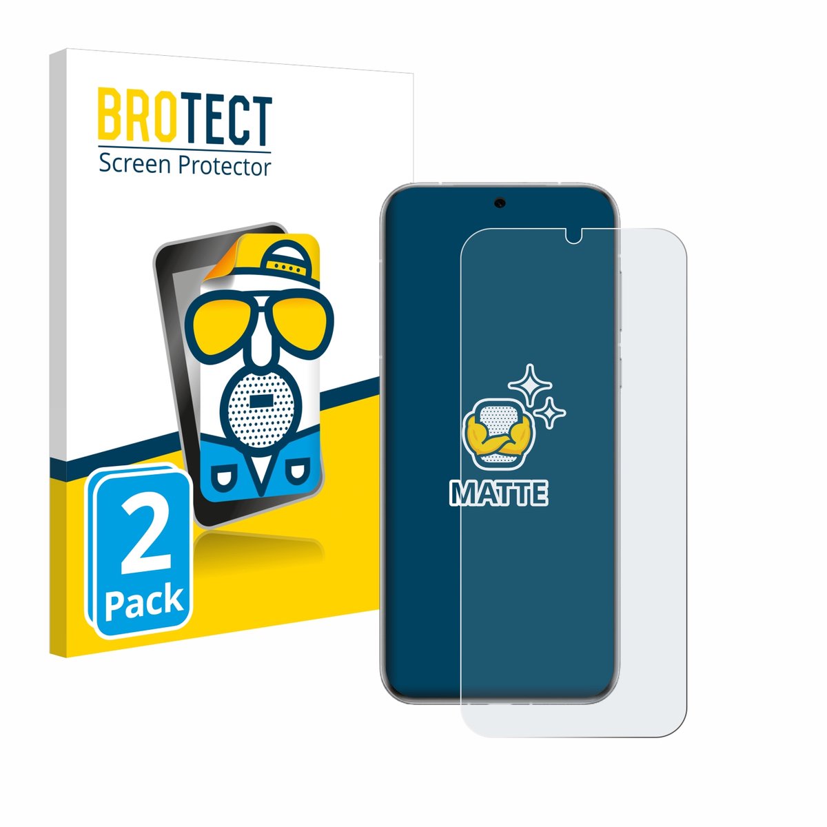 BROTECT - Screenprotector voor Huawei Pura 70 Ultra - Folie Beschermfolie matte 2 Stuks