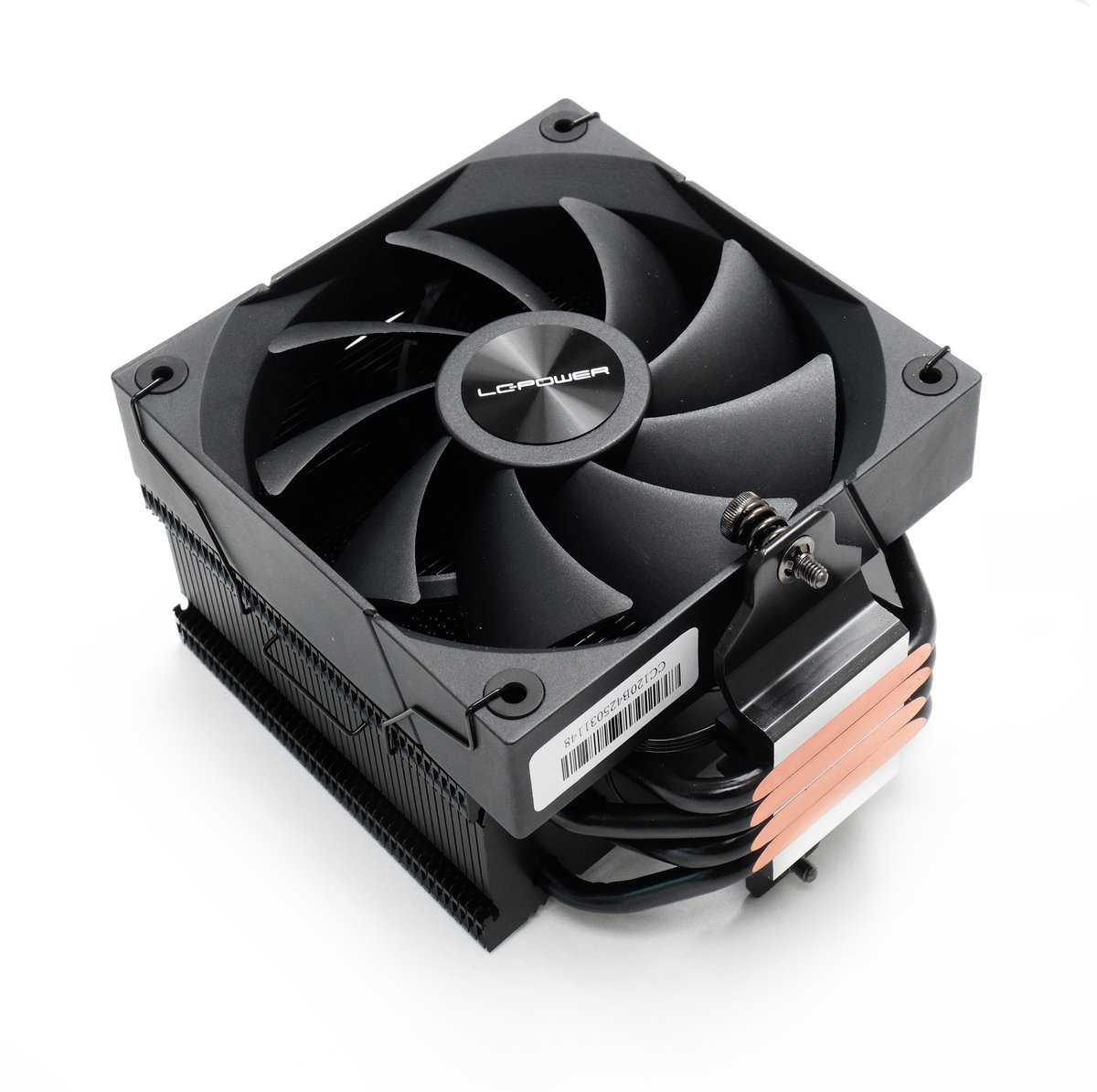 Intel & AMD CPU Processor Koeler 120 mm Fan - 4 Koperen Heatpipe TDP 180W