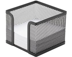 Q-CONNECT memokubus | metaal | zwart