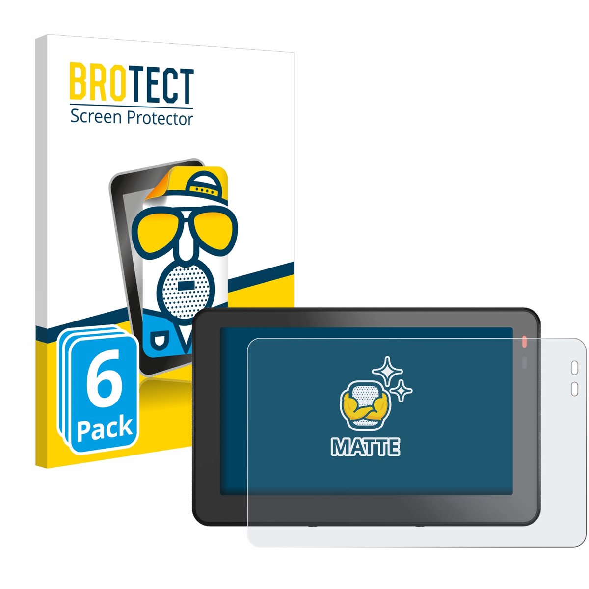 BROTECT - Screenprotector voor Chigee XR-3 - Folie Beschermfolie matte 6 Stuks