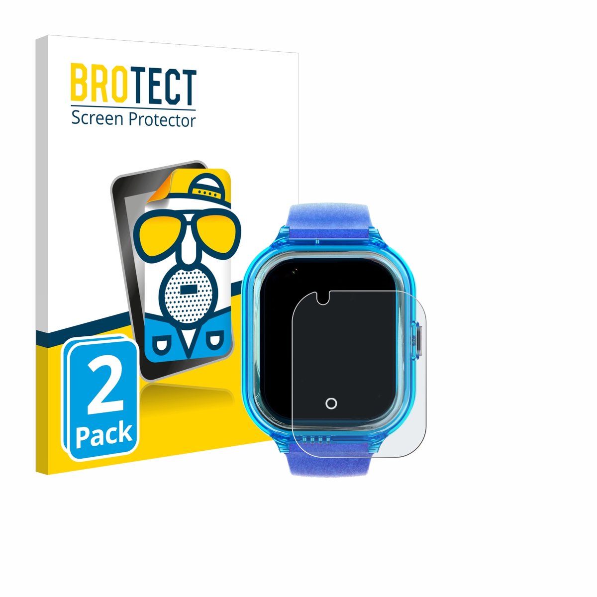 BROTECT - Screenprotector voor SaveFamily Enjoy - Folie Beschermfolie matte 2 Stuks