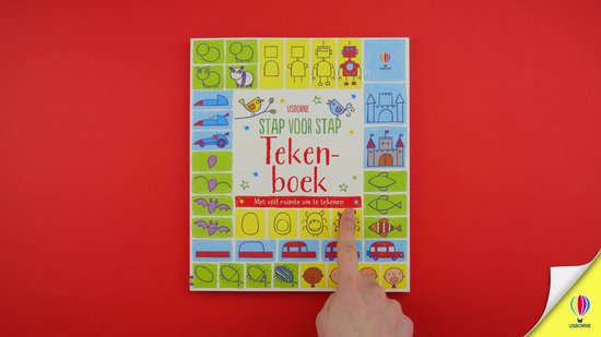 Stap voor stap tekenboek
