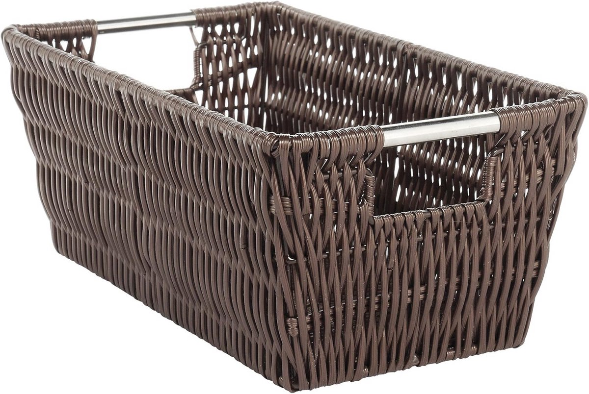 Kleine Plank Tote Opbergbak met Handvatten