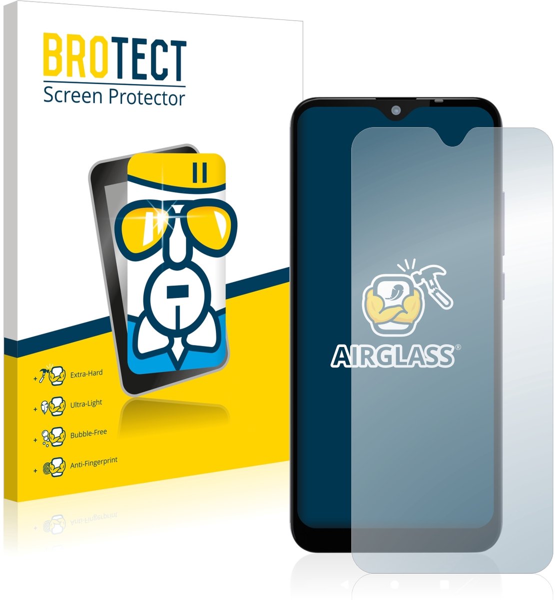 Screenprotector voor Gigaset GS110 Beschermglas transparant