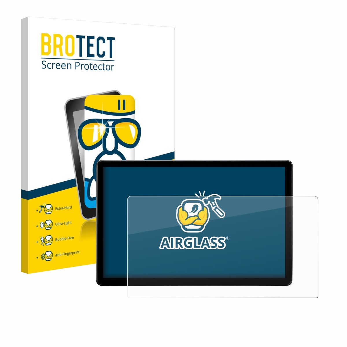 Screenprotector voor Skoda Elroq 60 Sportline 2026 Beschermglas transparant