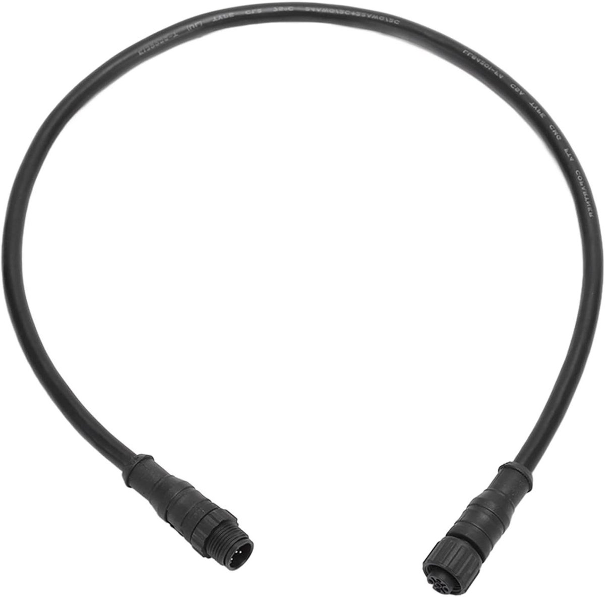 Allecto- NMEA 2000 Backbone-kabel - Starterkabel - 0,5 M - 5-pins - Lowrance - Simrad - B G - Navico - Geschikt voor netwerken - Zwart