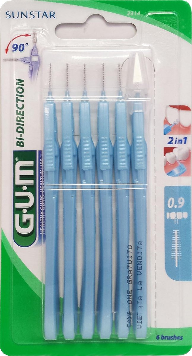 Interdentale Borsteltjes Micro Fijn voor Een Diepe Reiniging