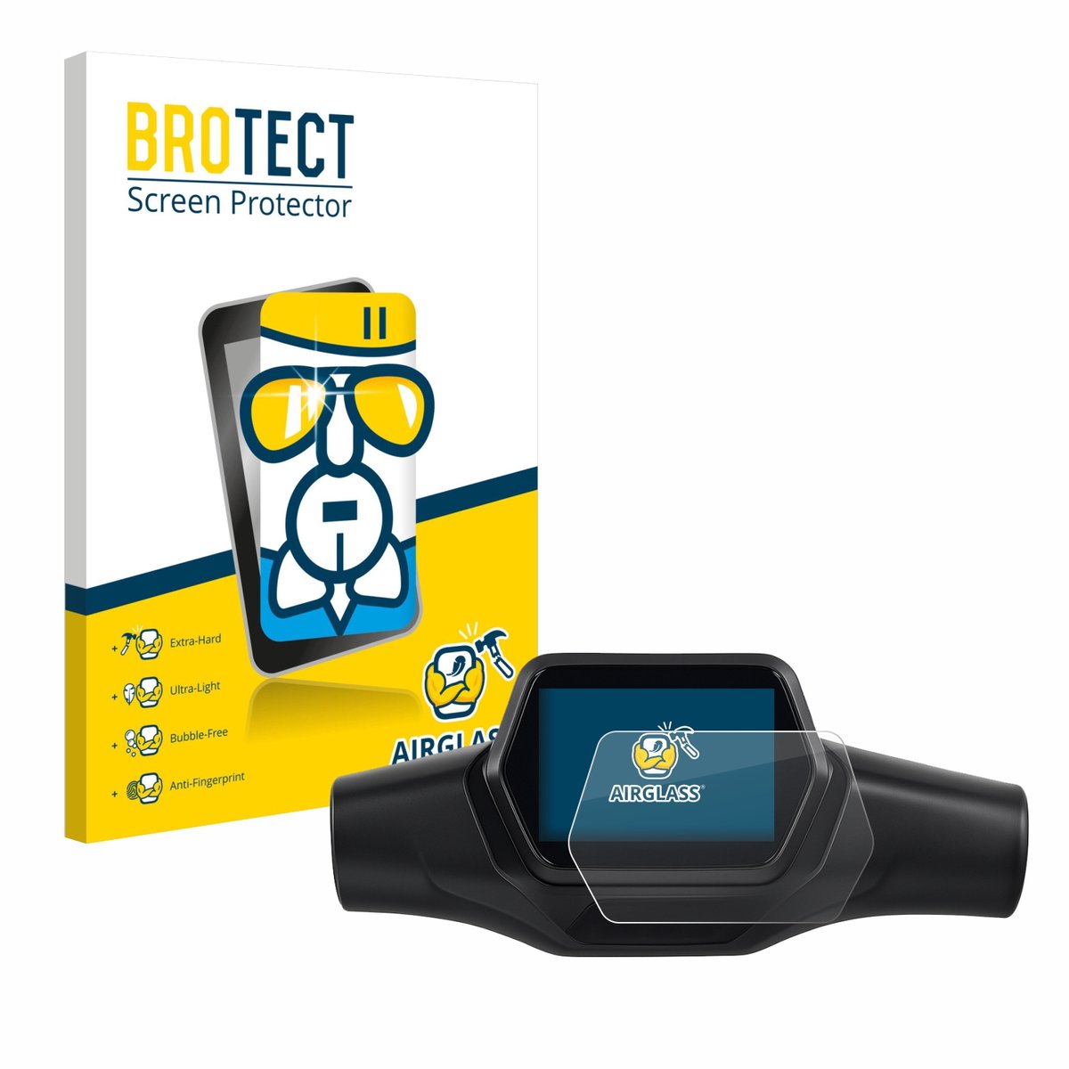 Screenprotector voor Segway Ninebot ZT3 D Beschermglas transparant