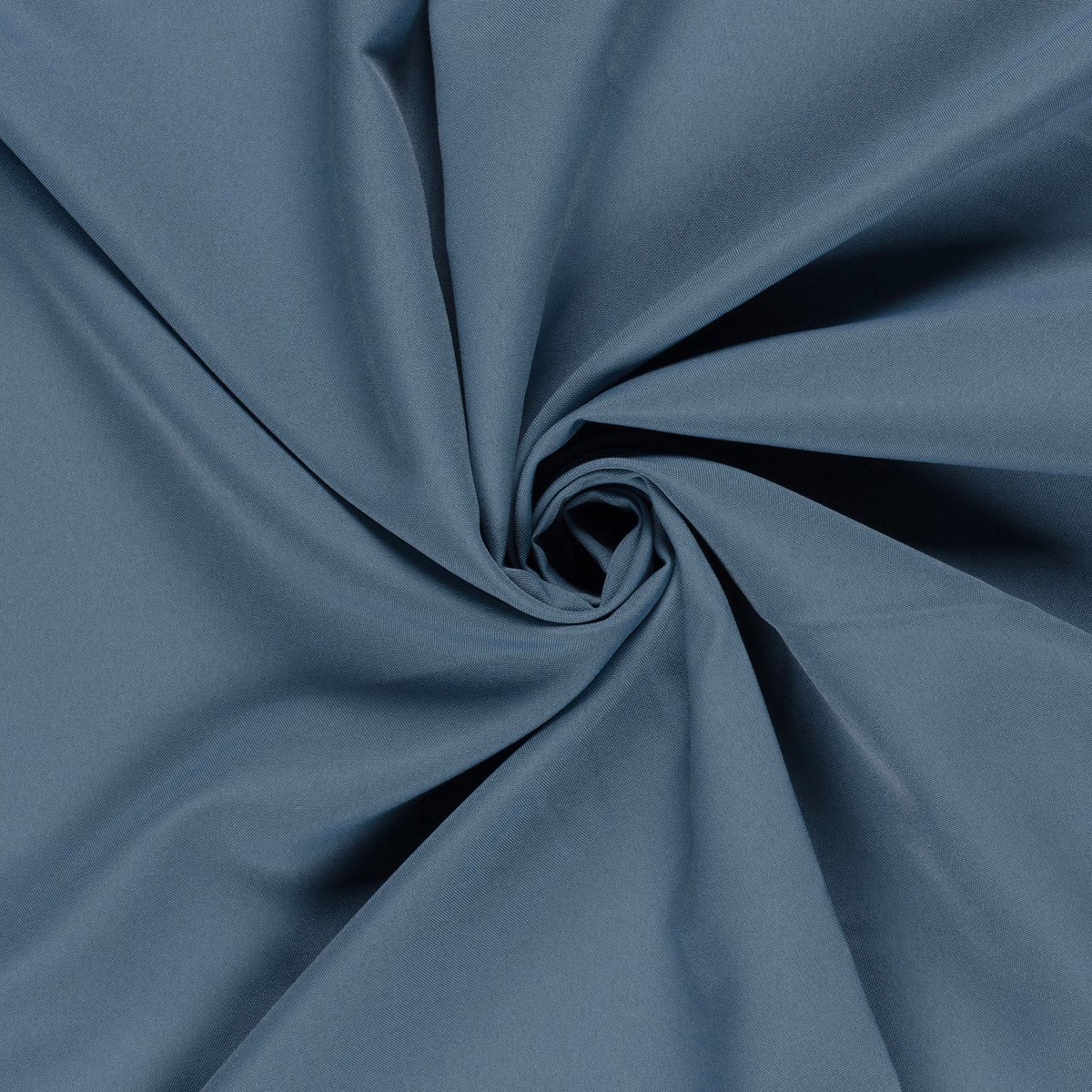 Naaistof Burlington (Texture, Bi-Stretch, Terlenka) - 100% Polyester - Staal Blauw - 100cm lang bij 147cm breed - 1 meter