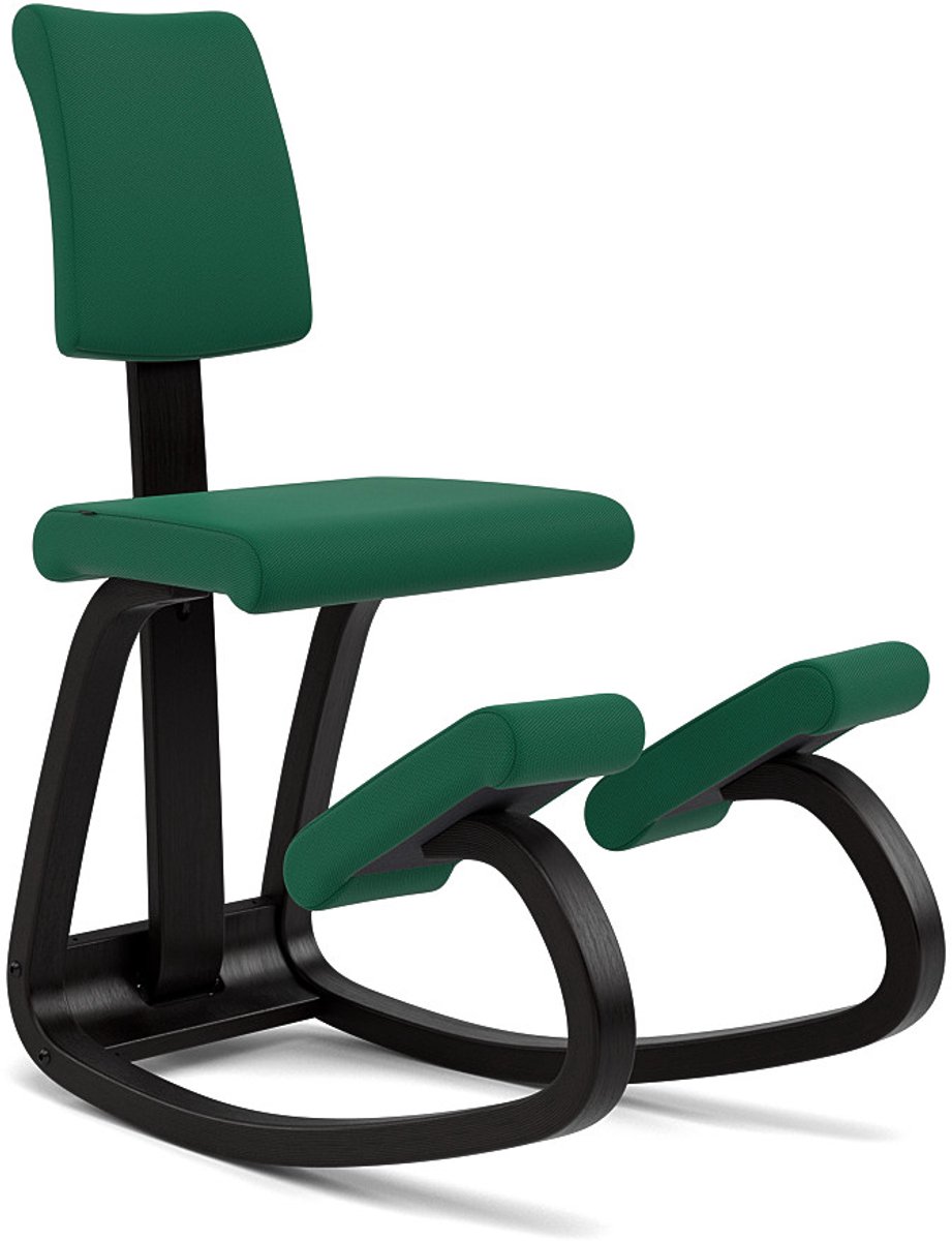 Varier Variable Plus Balansstoel Groen/Zwart Tonal