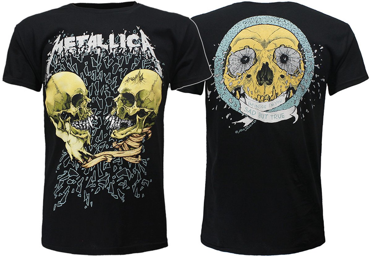 Metallica Sad But True T-Shirt - Officiële Merchandise - XL