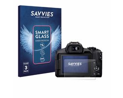 3 Stuks Savvies Screenprotector - geschikt voor Canon EOS R50 - beschermfolie glas transparant