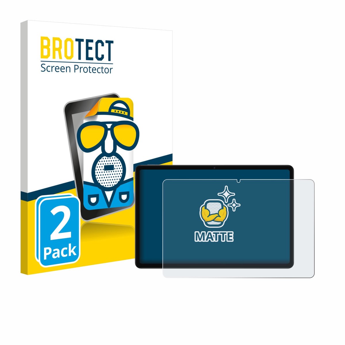 BROTECT - Screenprotector voor Xiaomi Redmi Pad 2 - Folie Beschermfolie matte 2 Stuks